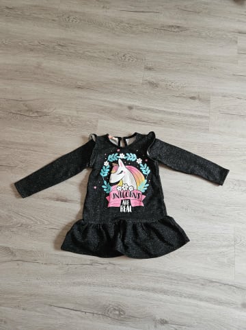 Denokids Kleid "Real Unicorns" in Anthrazit