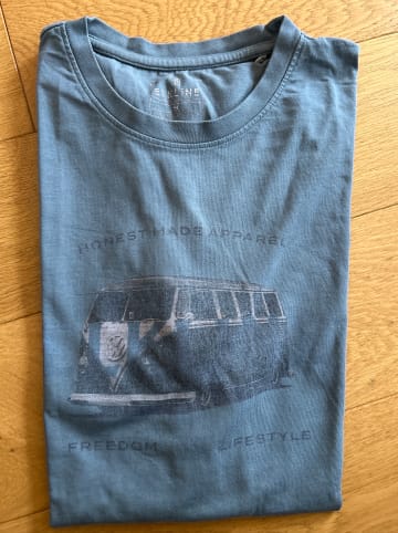 elkline Shirt "Honest" in Blau
