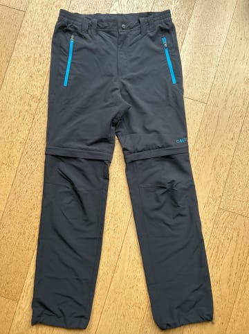 cmp Zippoff-Trekkinghose in Schwarz