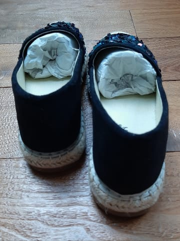 STEPHAN Espadrilles in Schwarz