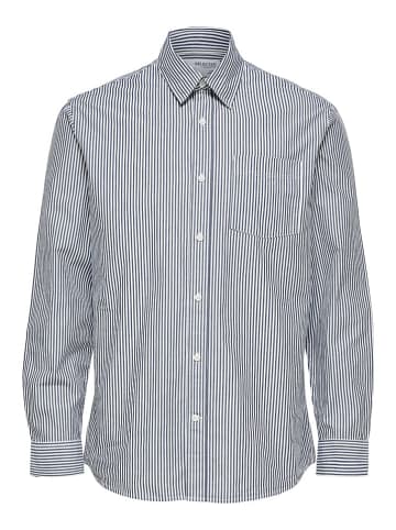 SELECTED HOMME Hemd "Nicki" - Regular fit - in Blau/ Weiß