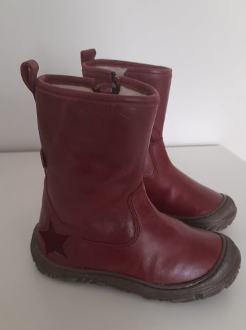 BO-BELL Leder-Winterboots in Rot