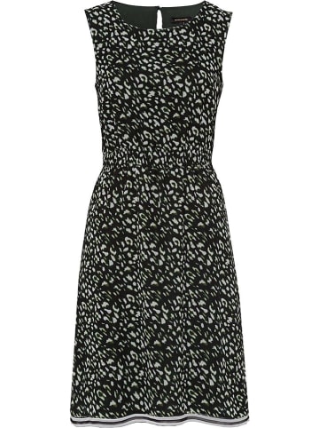 More & More Kleid in Schwarz/ Grün