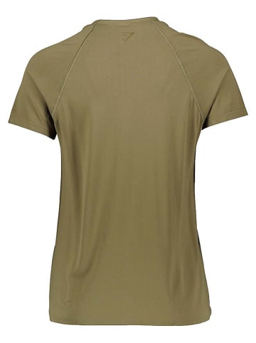 Gymshark Trainingsshirt "Fit" in Khaki