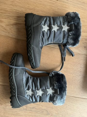 Richter Shoes Winterstiefel in Grau/Silber