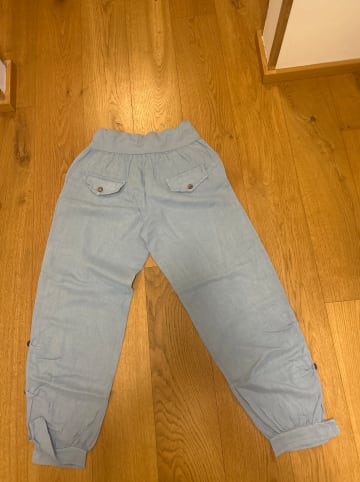 Lin Passion Leinen-Hose in Hellblau