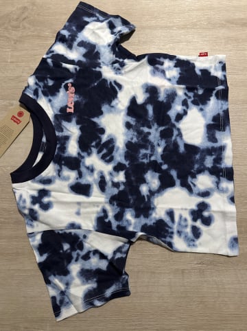 Levi's Kids Shirt in Dunkelblau/ Weiß