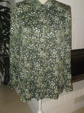More & More Printbluse in khaki