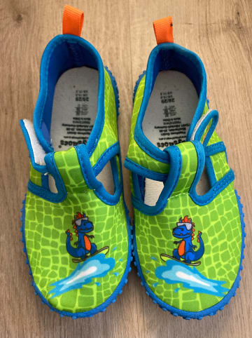 Playshoes Badeschuhe in Grün