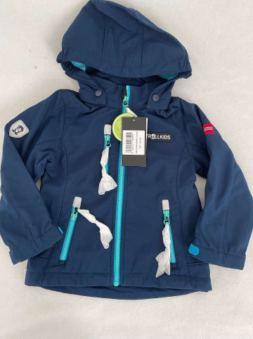 Trollkids Softshelljacke "Preikestolen" in Dunkelblau