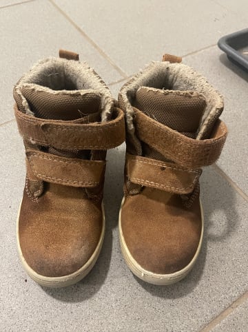 Lurchi Leder-Winterboots "Diego" in Braun