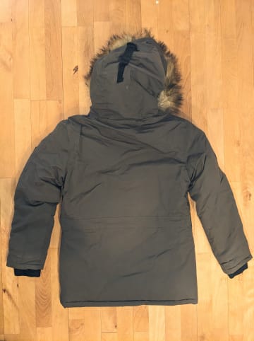 Geographical Norway Parka "Baliverne" in Dunkelgrau