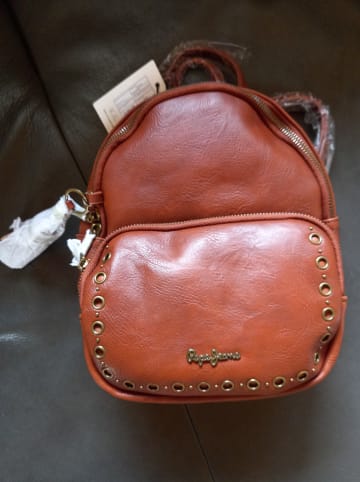 Pepe Jeans Rucksack in Hellbraun - (B)20 x (H)25,5 x (T)10 cm