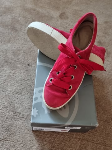 SALAMANDER Leder-Sneakers "Courtyard" in Rot