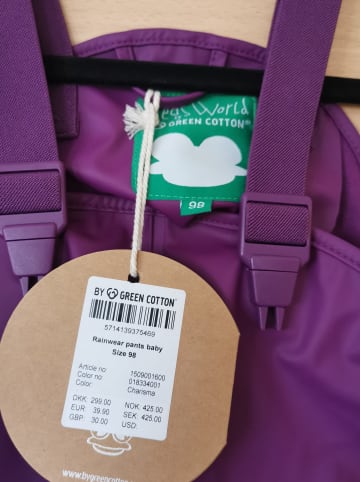 Fred´s World by GREEN COTTON Regenhose in Aubergine