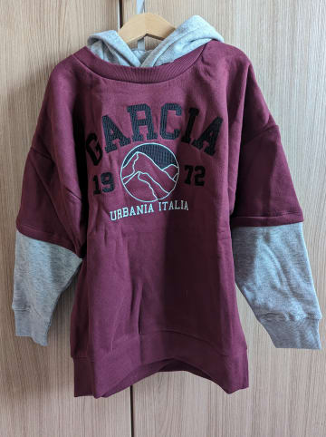 Garcia Hoodie in Bordeaux