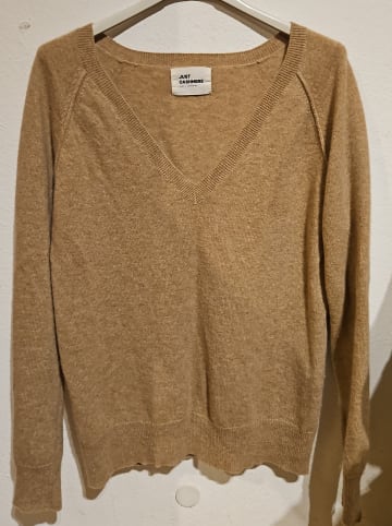 Just Cashmere Kaschmir-Pullover "Phoebe" in Camel