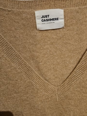 Just Cashmere Kaschmir-Pullover "Phoebe" in Camel