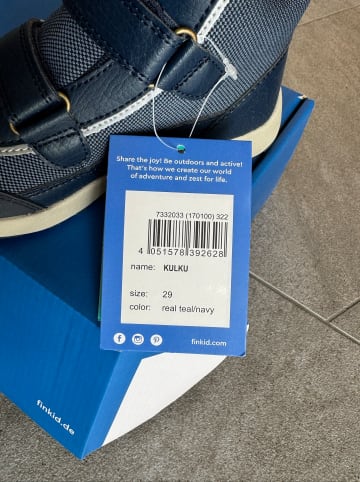 finkid Wanderschuhe "Kulku" in Blau
