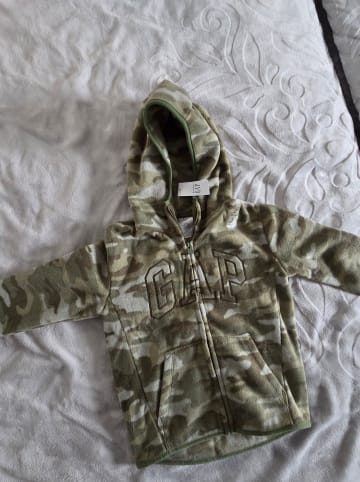 GAP Sweatjacke in Oliv
