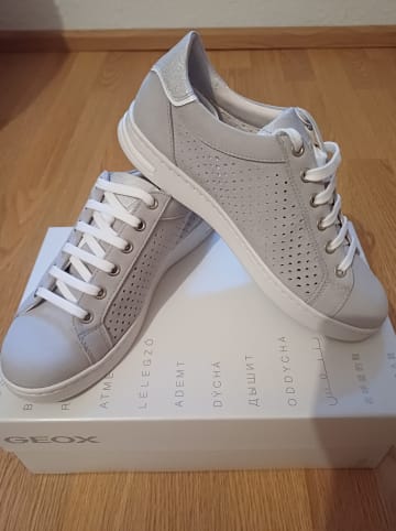 Geox Sneakers "Jaysen" in Weiß/ Grau