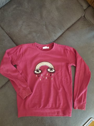 The NEW Sweatshirt "Daffodil" in Bordeaux