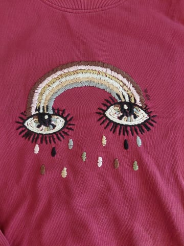 The NEW Sweatshirt "Daffodil" in Bordeaux