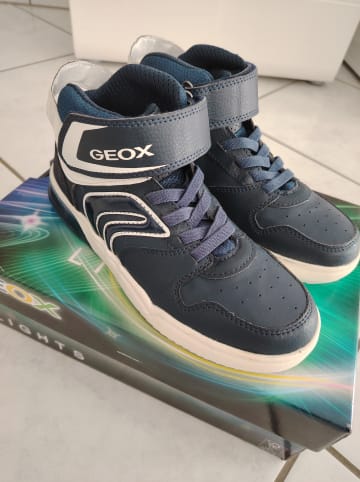 Geox Sneakers "Grayjay" in Dunkelblau/ Weiß (3x getragen)