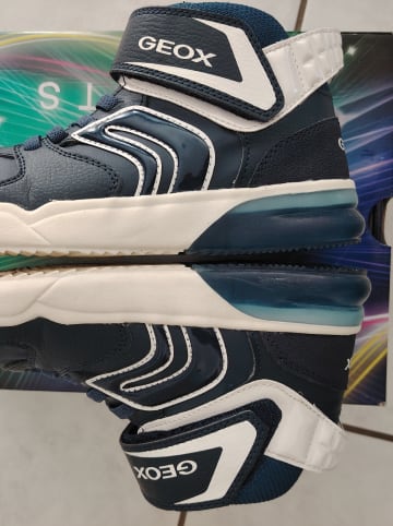 Geox Sneakers "Grayjay" in Dunkelblau/ Weiß (3x getragen)