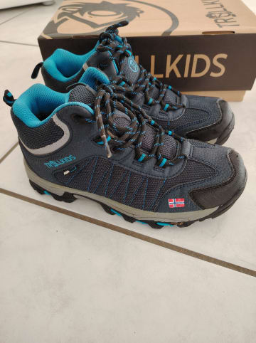 Trollkids Wanderschuhe "Fjell Hiker" in Dunkelblau