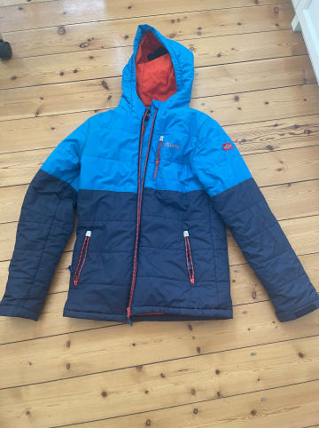 Trollkids Ski-/ Snowboardjacke "Hemsedal" in Dunkelblau/ Hellblau