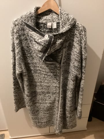 Heine Longcardigan in Braun/ Grau