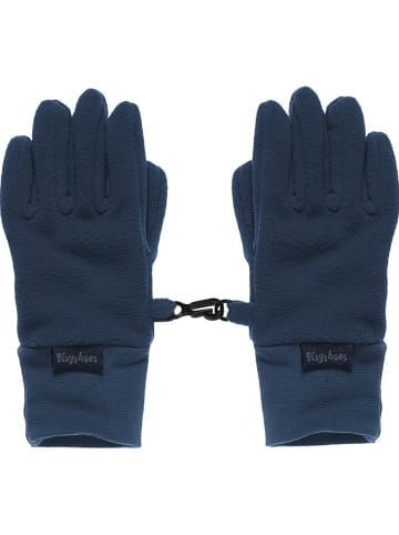 Playshoes Fleece-Handschuhe in Dunkelblau