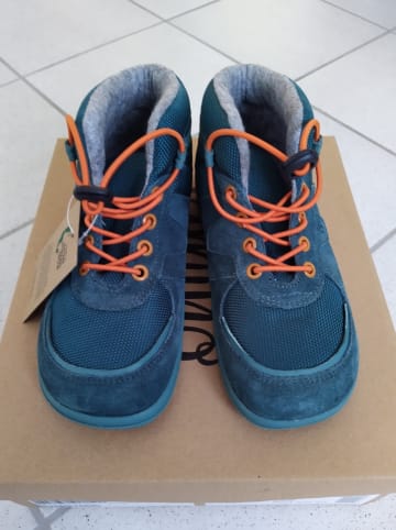 lamino Leder-Barfußschuhe in Türkis