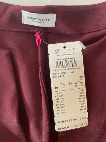 Gerry Weber Blusentop in Bordeaux