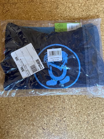 Trollkids Hoodie "Troll" in Dunkelblau/ Blau