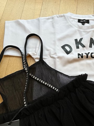 DKNY 2tlg. Outfit in Schwarz/ Weiß