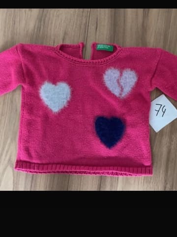 Benetton Pullover in Pink