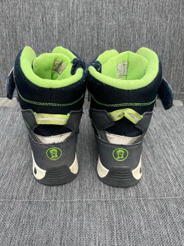 Trollkids Winterboots "Lofoten XT" in Dunkelblau/ Hellgrün