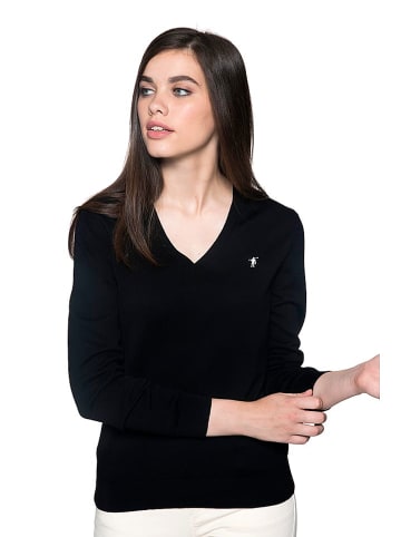Polo Club Pullover in Schwarz