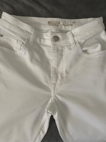 Mustang Hose "Rebecca" - Slim fit -  in Weiß