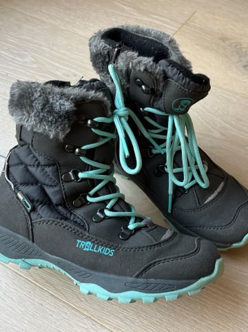 Trollkids Winterboots "Hemsedal" in Grau