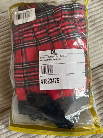 INTIMAX Kostüm in Schwarz/ Rot/ Bunt