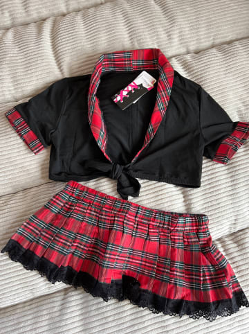 INTIMAX Kostüm in Schwarz/ Rot/ Bunt