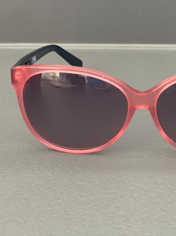 Karl Lagerfeld Damen-Sonnenbrille in Schwarz-Rosa/ Rot