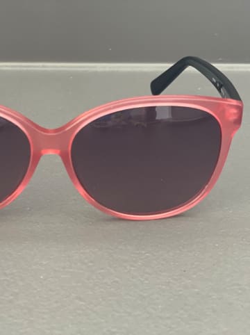 Karl Lagerfeld Damen-Sonnenbrille in Schwarz-Rosa/ Rot