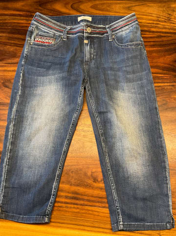Timezone Capri-Jeans "Silva" in Dunkelblau