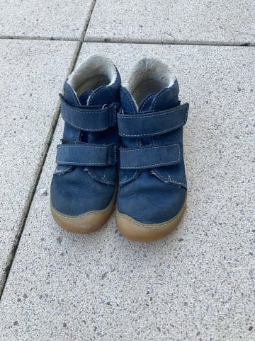 PEPINO Leder-Sneakers "Crusty" in Dunkelblau