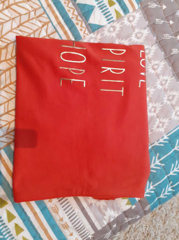 More & More Shirt in Orange