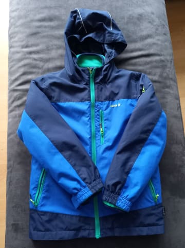 Kamik 3in1-Regenjacke "Kaso" in Blau/ Grün